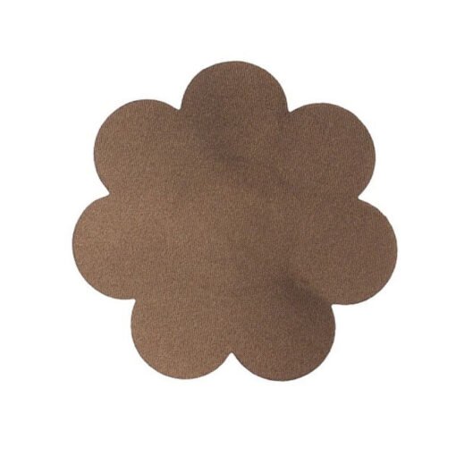 BYE-BRA - NASTRO CORPO 5 M X 6,5 CM + 3 PAIA DI COPRI CAPEZZOLI MARRONE - immagine 3