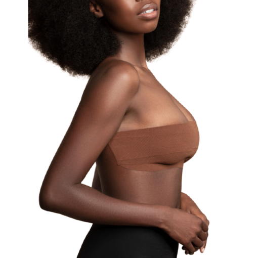 BYE-BRA - NASTRO CORPO 5 M X 6,5 CM + 3 PAIA DI COPRI CAPEZZOLI MARRONE - immagine 6
