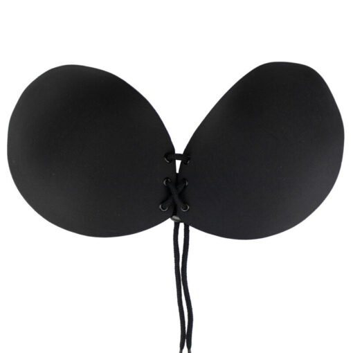 BYE-BRA - REGGISENO ADHESIVO ENTRELAZADO NERO COPPA B - immagine 4