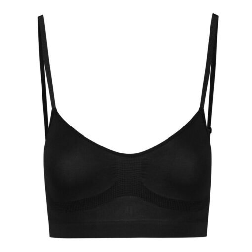 BYE-BRA - MEDIUM CONTROL REGGISENO SENZA CUCITURE NERO MISURARE XL - immagine 4