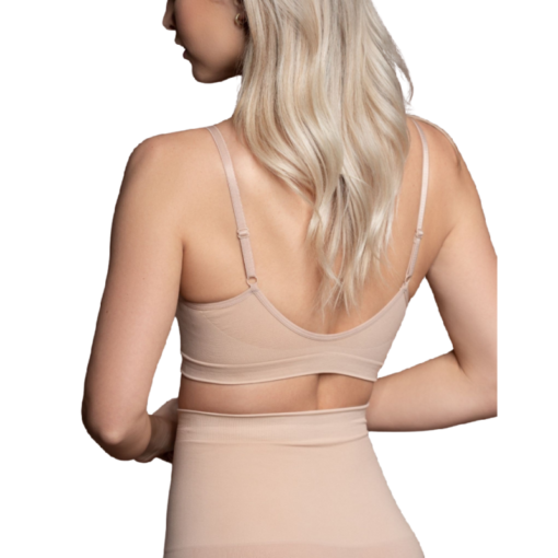 BYE-BRA - MEDIUM CONTROL REGGISENO SENZA CUCITURE BEIGE MISURARE S - immagine 2