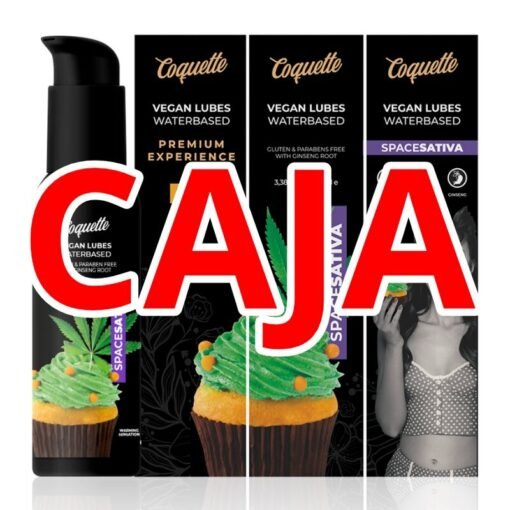 COQUETTE CAJA PREMIUM EXPERIENCE LUBRICANTE CALOR SPACE SATIVA 100ML