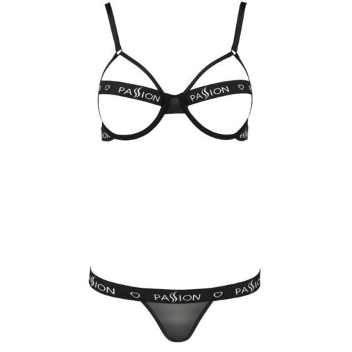 PASSION - KYOKA SET DUE PEZZI NERO L/XL - immagine 4