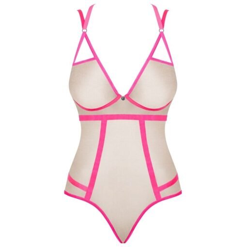 OBSESSIVE - TEDDY NUDELIA - ROSA S/M - immagine 3
