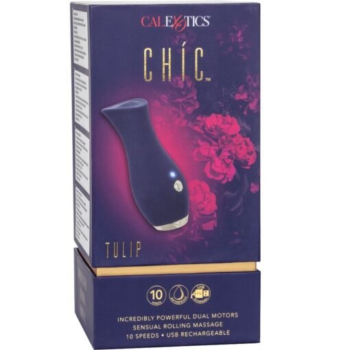 CALEXOTICS - CHIC TULIP MASAJEADOR AZUL - immagine 8
