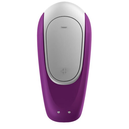 SATISFYER - VIBRATORE DOPPIO PARTNER DIVERTENTE VIOLA - immagine 11