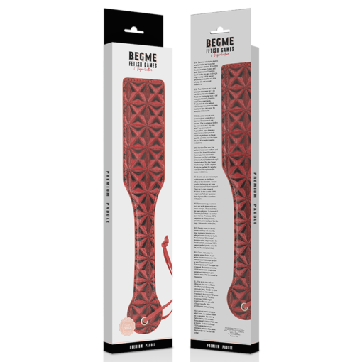 BEGME - PALA IN PELLE VEGANA RED EDITION - immagine 4