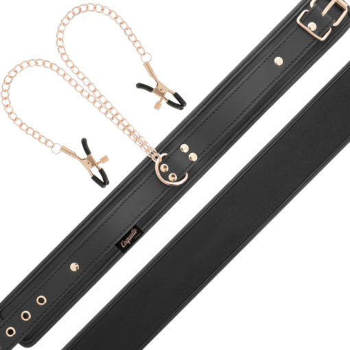 COQUETTE CHIC DESIRE - COLLANA CON PINZA PER CAPEZZOLI FANTASIA CON FODERA IN NEOPRENE - immagine 8