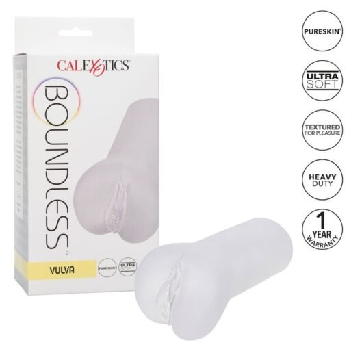 CALEXOTICS - BOUNDLESS VULVA STROKER TRASPARENTE - immagine 2