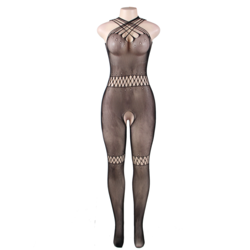 QUEEN LINGERIE - BODYSTOCKING CON SPALLINE S/L - immagine 4