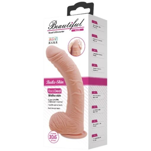 BAILE - DILDO REALISTICO IN PELLE ALEX 27 CM - immagine 13