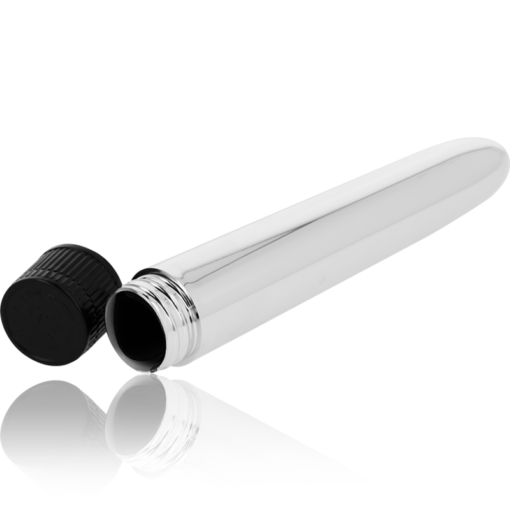 OHMAMA - VIBRATORE CLASSICO IN ARGENTO 17,5 CM - immagine 3