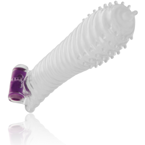 OHMAMA - GUAINA STRUTTURATA PER IL PENE CON PROIETTILE VIBRANTE - immagine 2