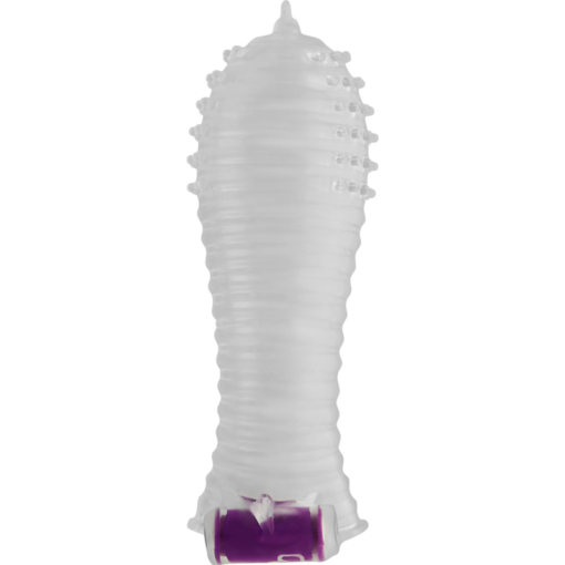 OHMAMA - GUAINA STRUTTURATA PER IL PENE CON PROIETTILE VIBRANTE - immagine 3