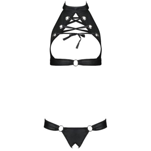 PASSION - SET IN PELLE ECOLOGICA MALWIA L/XL - immagine 3