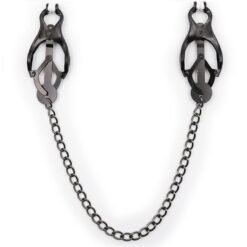 OHMAMA FETISH - Pinze per capezzoli giapponesi con catena nera