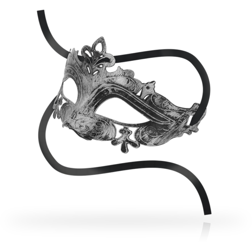 OHMAMA - MASCHERE STILE VENEZIANO MASCHERA ARGENTO - immagine 2