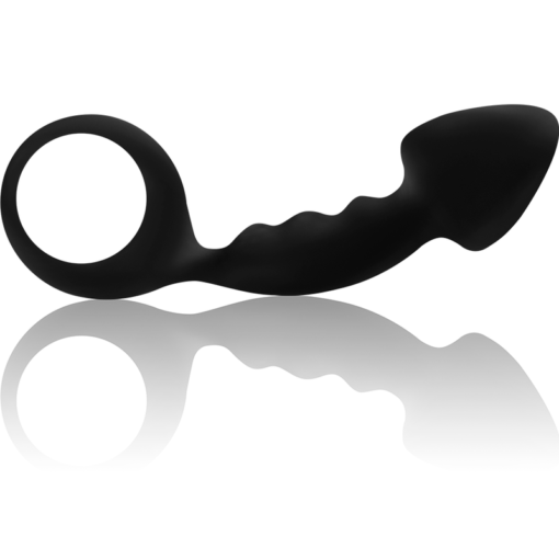 OHMAMA - PLUG ANALE A COSTINE CON ANELLO - immagine 2