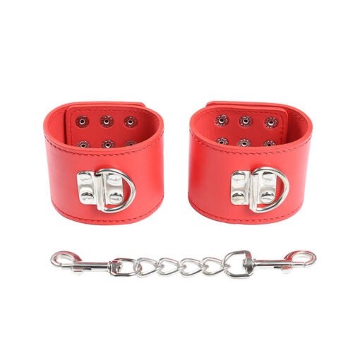 OHMAMA FETISH - MANETTE ROSSE CON CHIUSURA A SCATTO - immagine 9