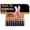 DURACELL - BATTERIA ALCALINA PLUS POWER 100 AAA LR03 10 UNIT