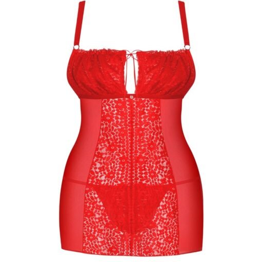 OBSESSIVE - CHEMISE E TANGA BLOSSMINA 6XL/7XL - immagine 3