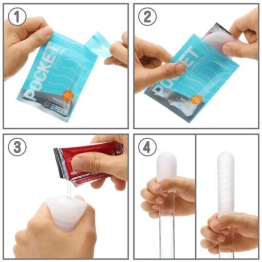 TENGA - TASCA PER MASTURBATORE CON SFERA A CLIC - immagine 3
