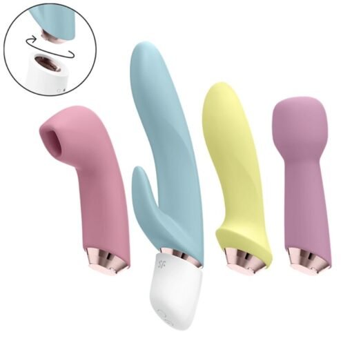 SATISFYER - MARVELOUS FOUR SET VIBRATORE E IMPULSO - immagine 3