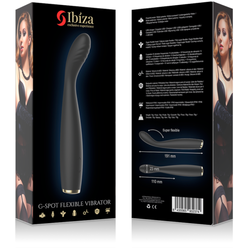 IBIZA - POTENTE VIBRATORE FLESSIBILE SPECIALE G SPOT - immagine 7