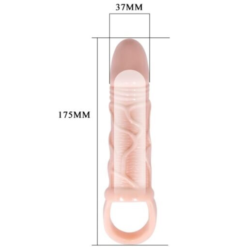 BAILE - GUAINA ESTENSORE DEL PENE CON CINGHIA PER TESTICOLI 13.5 CM - immagine 3