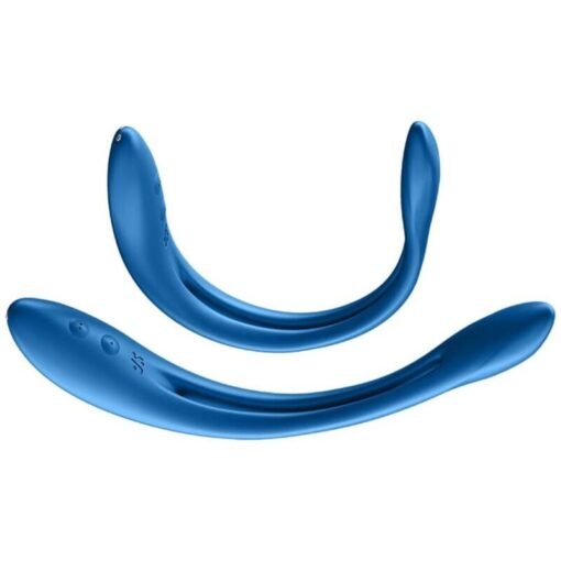 SATISFYER - GIOCO ELASTICO MULTI VIBRATORE BLU - immagine 3