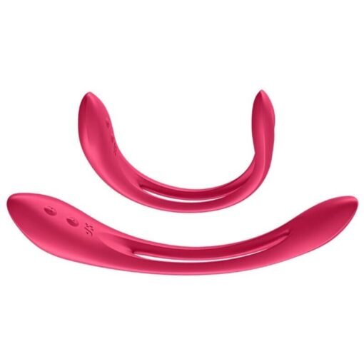 SATISFYER - MULTI VIBRATORE ELASTIC JOY ROSSO - immagine 3