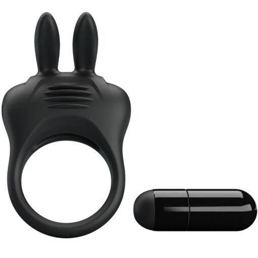 PRETTY LOVE - ANELLO VIBRATORE CONIGLIO DAVION - immagine 3