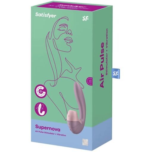 SATISFYER - STIMOLATOR E VIBRAZIONE SUPERNOVA ROSA - immagine 3