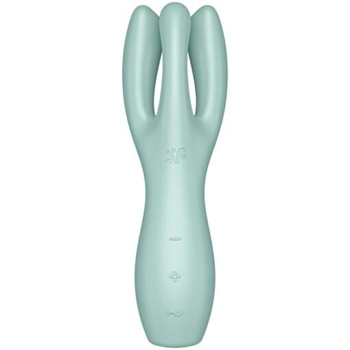 SATISFYER - VIBRATORE THREESOME 3 MENTA - immagine 2