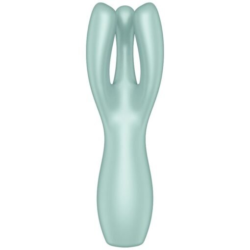 SATISFYER - VIBRATORE THREESOME 3 MENTA - immagine 3
