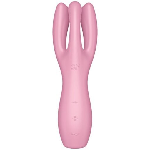 SATISFYER - VIBRATORE THREESOME 3 ROSA - immagine 2