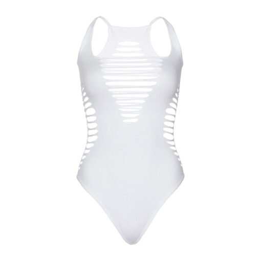 LEG AVENUE - BODY PERIZOMA SCHIENALE BIANCO - immagine 5