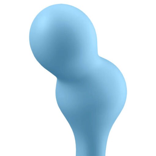SATISFYER - APP PLUG VIBRANTE DEEP DIVER BLU - immagine 3