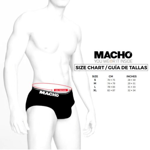 MACHO - MS24R SLIP ROSSO SCURO XL - immagine 4