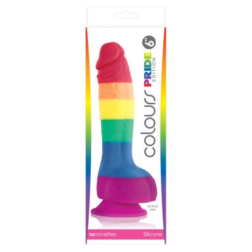 PRIDE - DILDO BANDIERA LGBT 15 CM - immagine 2
