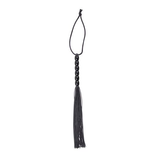 FLOGGER OHMAMA FETISH CON MANICO IN SILICONE NERVATO 22 CM - immagine 3