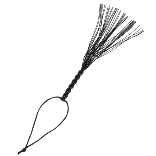 FLOGGER OHMAMA FETISH CON MANICO IN SILICONE NERVATO 22 CM - immagine 2