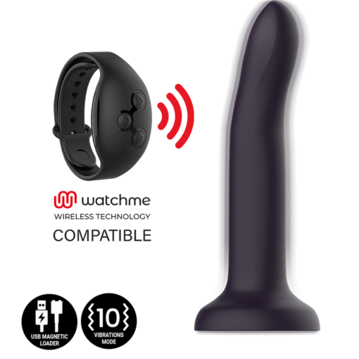 MYTHOLOGY - DUMAN MYSTIC DILDO M - VIBRATORE COMPATIBILE CON TECNOLOGIA WIRELESS WATCHME - immagine 3