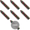 CUSTOM BULLETS - RICARICABILE SKULL BULLET MAGNETICO 10 INTENSITÀ 6 + 1 GRATIS
