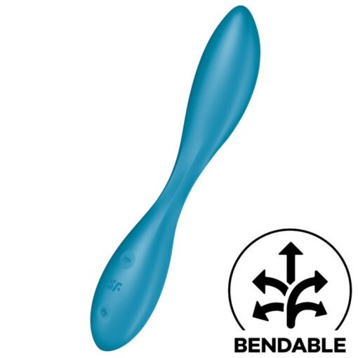 SATISFYER - MULTI VIBRATORE G-SPOT FLEX 1 BLU - immagine 3