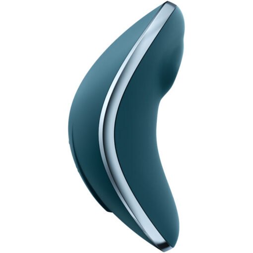 SATISFYER - VULVA LOVER 1 STIMOLATORE E VIBRATORE A IMPULSI D'ARIA BLU - immagine 2