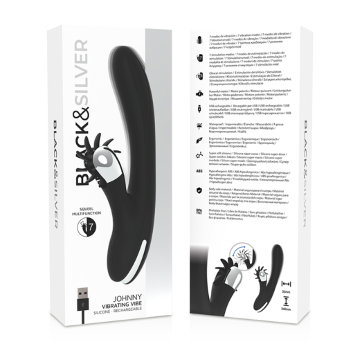 BLACK&SILVER - VIBRA VIBRANTE BUNNY JOHNNY - immagine 8