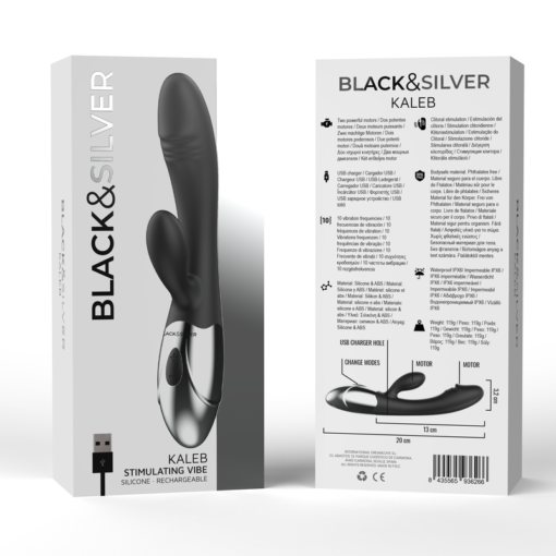 BLACK&SILVER - VIBRA STIMOLANTE KALEB - immagine 6