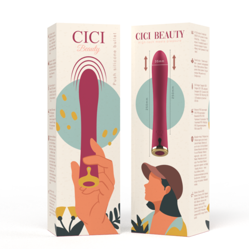 CICI BEAUTY - PREMIUM SILICONE PUSH BULLET - immagine 7