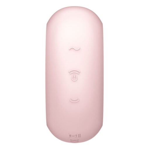 SATISFYER - STIMOLATORE E VIBRATORE A DOPPIO PRO TO GO 3 ROSA - immagine 4